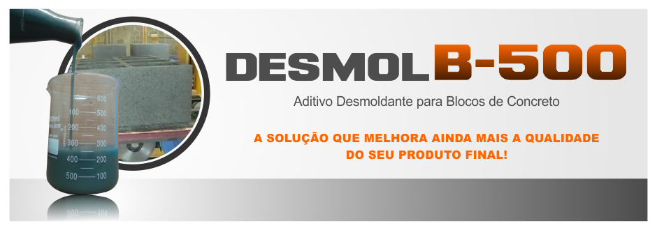 Aditivo Desmoldante para Blocos de Concreto, Aditivo para bloco de concreto concentrado biodegradavel