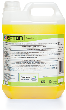 Limpado de uso gera perfect clean mult uso é concentrado detergente desincrustante, desengordurante sem cheiro biodegradavel.É tambem um super limpador a base matérias primas de qualidade desenvolvido para proporcionar limpeza de coifas, rodas, carpetes, estofados, tetos, papelão de portas de veiculos, maquinarios pisos e outros em geral.